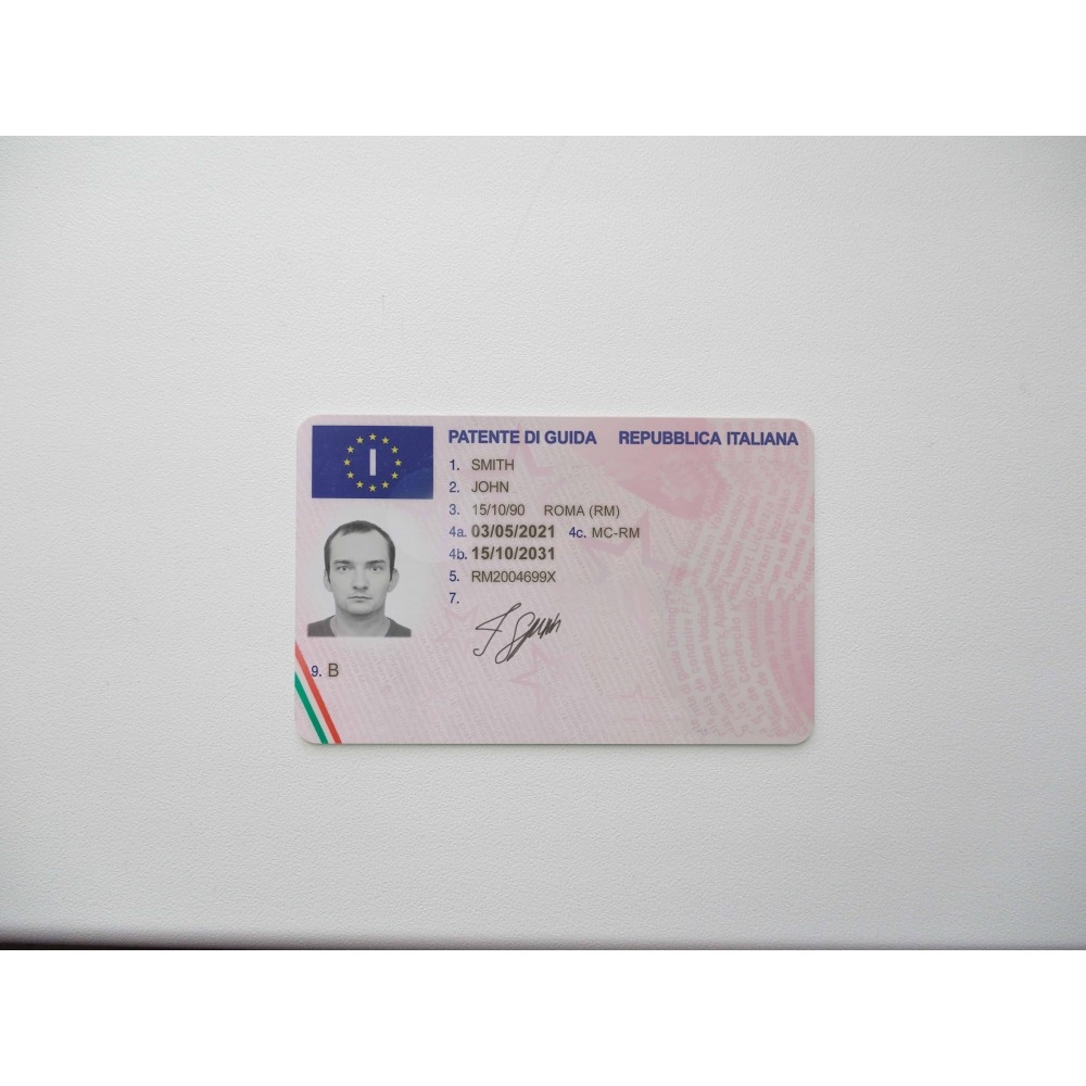 Italian Driving License Online